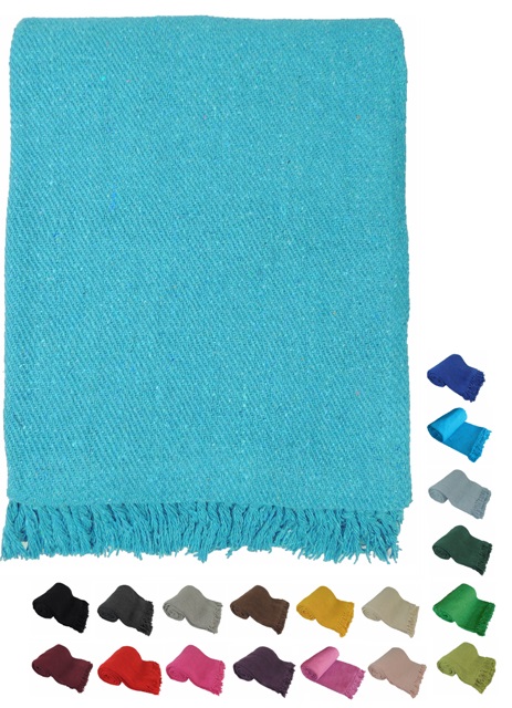 Solid Color Yoga Blankets
