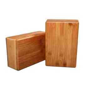 Kakaos 3in Bamboo Yoga Block