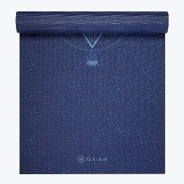 Gaiam Premium Celestial Blue Yoga Mat