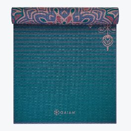Gaiam 6mm Reversible Jade Salutation Yoga Mat #5