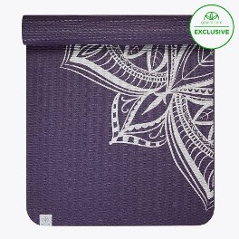 Gaiam Metallic Medallion Yoga Mat (6mm)