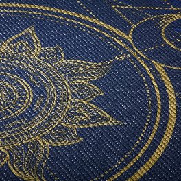 Gaiam Metallic Sun Moon Yoga Mat (6mm) #5