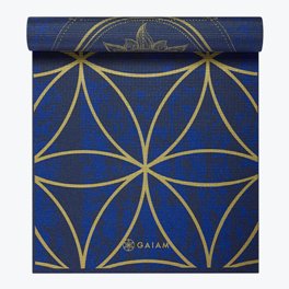 Gaiam Metallic Sun Moon Yoga Mat (6mm) #4