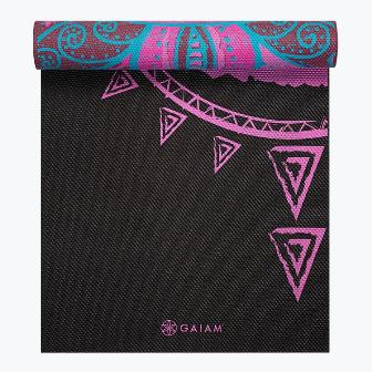 Theyogawarehouse Product Detail: Gaiam Be Free Reversible Yoga Mat