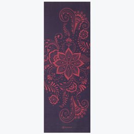 Gaiam 6mm Premium Aubergine Swirl Yoga Mat #2