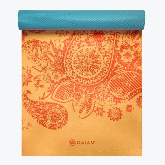 gaiam yoga mat 6mm