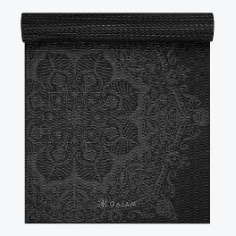 Gaiam 6mm Premium Midnight Mandala Yoga Mat
