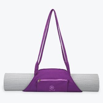 Yoga Mat Bag with Large Size Pocket and Zipper Pocket Easy to Carry Fits Most Mats #040801 Functional Yoga Sling Bag with Water Bottle Holder