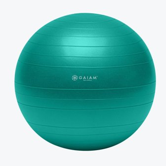 Theyogawarehouse Product Detail: Gaiam Total Body Balance Ball Kit 65cm,  Yoga Fitness Balls, gia-65cmfb-4100