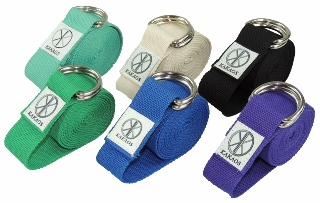 Shock Athletic Yoga Strap With Metal D-ring Buckle Teal Color 10ft Long 1 Size for sale online 