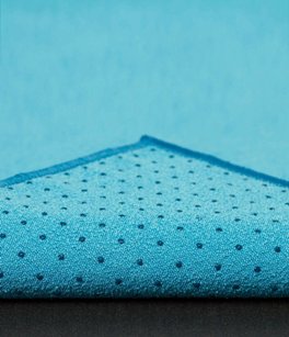 YogiToes Yoga Mat Towel "Turquoise" #3