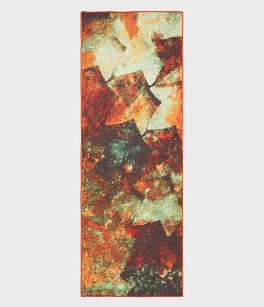 YogiToes rSkidless Yoga Mat Towel "Patina Wall"